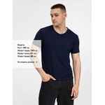 Футболка унисекс SENTI, темно-синяя, размер S