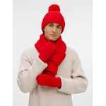 Шарф HAPPYGO, красный