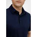 Рубашка поло унисекс SENTI, темно-синяя, размер S