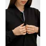 Бомбер унисекс NUPPU, черный, размер S