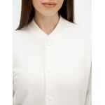 Бомбер унисекс NUPPU, молочно-белый, размер S