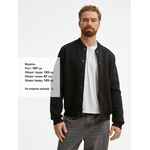 Бомбер унисекс ATMOSWEAR, черный, размер S