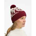 Шапка WINTERTUDE, красная с белым