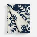 Шарф WINTERTUDE L, синий с белым