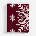 Шарф WINTERTUDE L, красный с белым