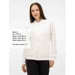 Бомбер унисекс TOWNIE, молочно-белый, размер S