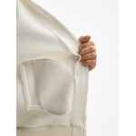 Бомбер унисекс ESTADO, молочно-белый, размер S