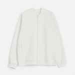 Бомбер унисекс ESTADO, молочно-белый, размер S