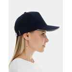 Бейсболка CLASSIC 2.0, темно-синяя с белым кантом