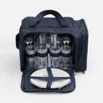 Набор для пикника CAMPELLO на 4 персоны, темно-синий