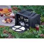 Набор для пикника CAMPELLO на 4 персоны, темно-синий