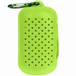 Охлаждающее полотенце NARVIK в силиконовом чехле, зеленое яблоко