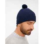 Шапка CATCH MATCH с помпоном, темно-синяя