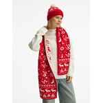 Шапка HOLIDALE, красная с молочным