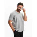 Рубашка поло мужская PHOENIX MEN серый меланж, размер L