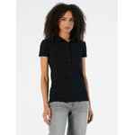 Рубашка поло женская PHOENIX WOMEN черная, размер S