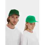 Бейсболка LONG BEACH, ярко-зеленая с белым