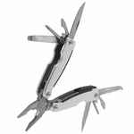 Набор HANDMASTER: фонарик и мультитул, серебристый