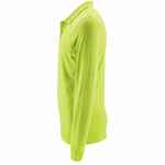 Рубашка поло мужская с длинным рукавом PERFECT LSL MEN зеленое яблоко, размер 3XL