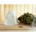 Банная шапка HEAT OFF, белая