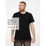 Футболка T-BOLKA 180 черная, размер S