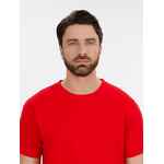 Футболка T-BOLKA 180 красная, размер XS