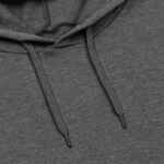 Толстовка с капюшоном SNAKE II черный меланж, размер S