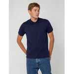 Рубашка поло мужская VIRMA STRETCH, темно-синяя, размер M