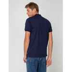 Рубашка поло мужская VIRMA STRETCH, темно-синяя, размер M