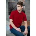 Рубашка поло мужская SUNSET черная, размер S