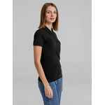 Рубашка поло женская NEPTUNE черная, размер L