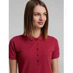 Рубашка поло женская NEPTUNE вишнево-красная, размер S