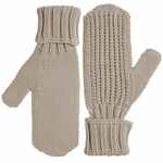 Варежки NORDKYN, бежевые, размер L/XL