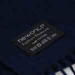 Шарф NOBLE, синий