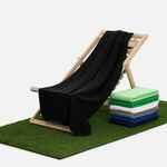 Флисовый плед WARM&PEACE, черный