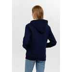 Толстовка на молнии KULONGA SHERPA, темно-синяя, размер S