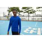 Свитшот унисекс SET IN, фиолетовый меланж, размер XS