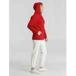 Толстовка с капюшоном унисекс HOODIE, красная, размер XS