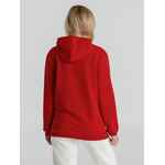 Толстовка с капюшоном унисекс HOODIE, красная, размер XS