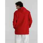 Толстовка с капюшоном унисекс HOODIE, красная, размер XS