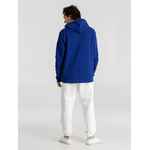 Толстовка с капюшоном унисекс HOODIE, ярко-синяя, размер XS