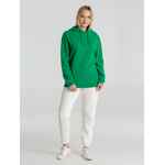 Толстовка с капюшоном унисекс HOODIE, зеленая, размер XS