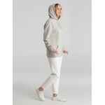 Толстовка с капюшоном унисекс HOODIE, дымчато-серая, размер XXL