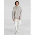 Толстовка с капюшоном унисекс HOODIE, дымчато-серая, размер XXL