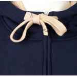 Толстовка унисекс на молнии SHERPA 280 темно-синяя, размер XXS