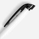 Ручка шариковая FAVORITE, белая с черным