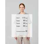 Футболка VOZDUH, серая, размер S