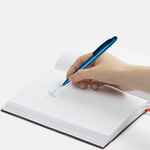 Ручка шариковая MOOR SILVER, синий металлик