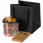 Пакет бумажный под кружку CUPFULL, черный