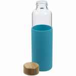 Бутылка для воды DAKAR, прозрачная с бирюзовым